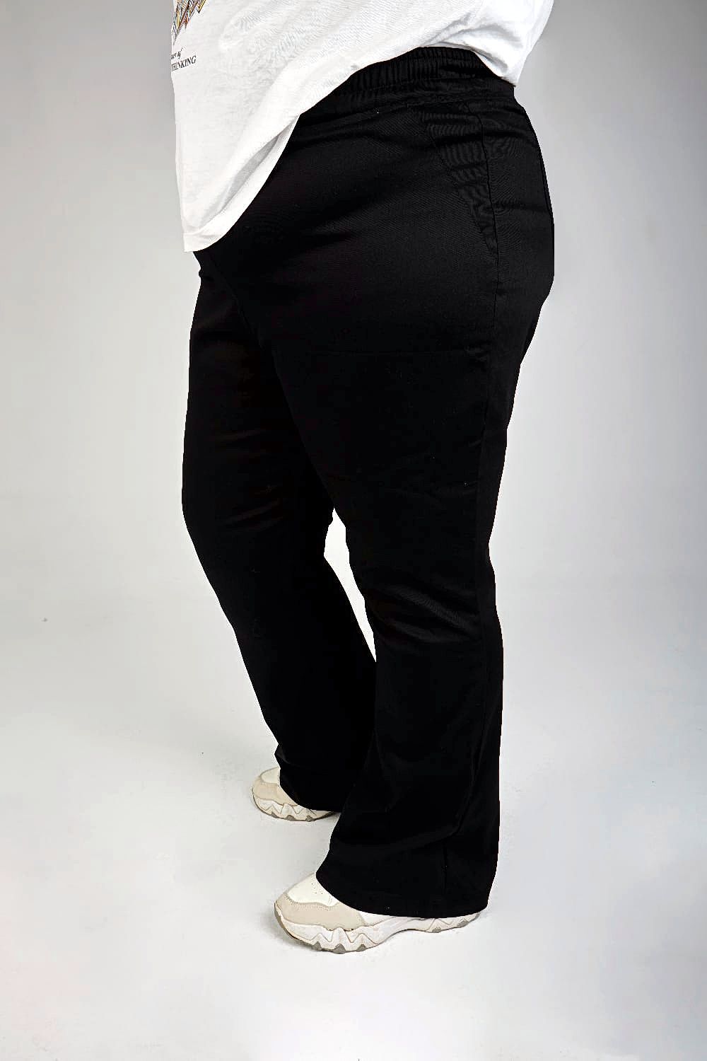 بنطلون جبردين شارلستون على ضيق اسود - الصورة 5