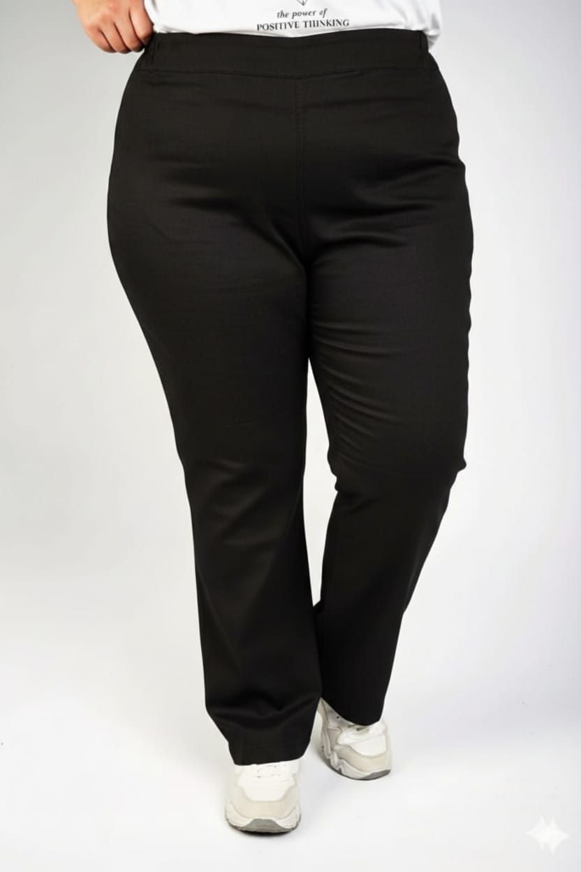 بنطلون جبردين شارلستون على ضيق اسود - الصورة 4